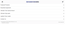 Tablet Screenshot of mcfaden.com